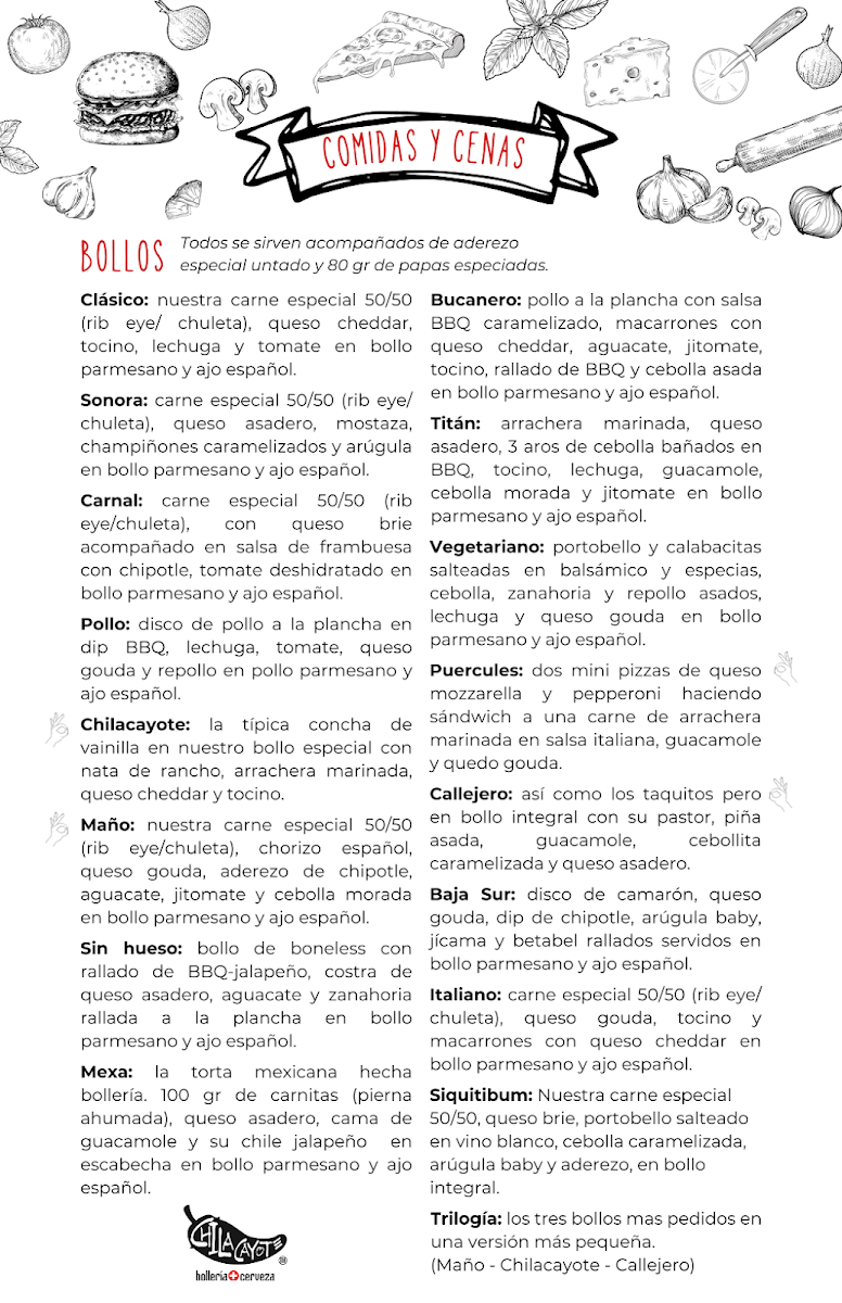 Chilacayote. Bolleria + Cerveza Menu - Image 4